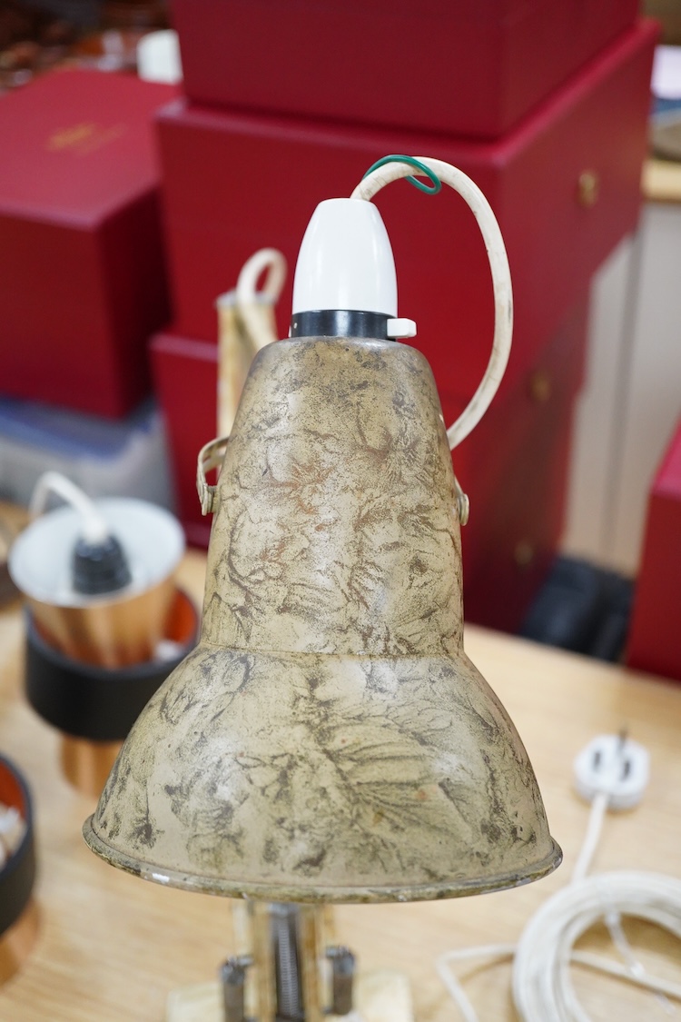 An Anglepoise lamp 1227 in scumbled finish